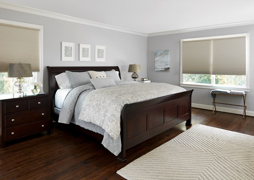 Atlanta blackout shades bedroom